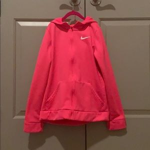 Pink girls Nike Zip Up Jacket